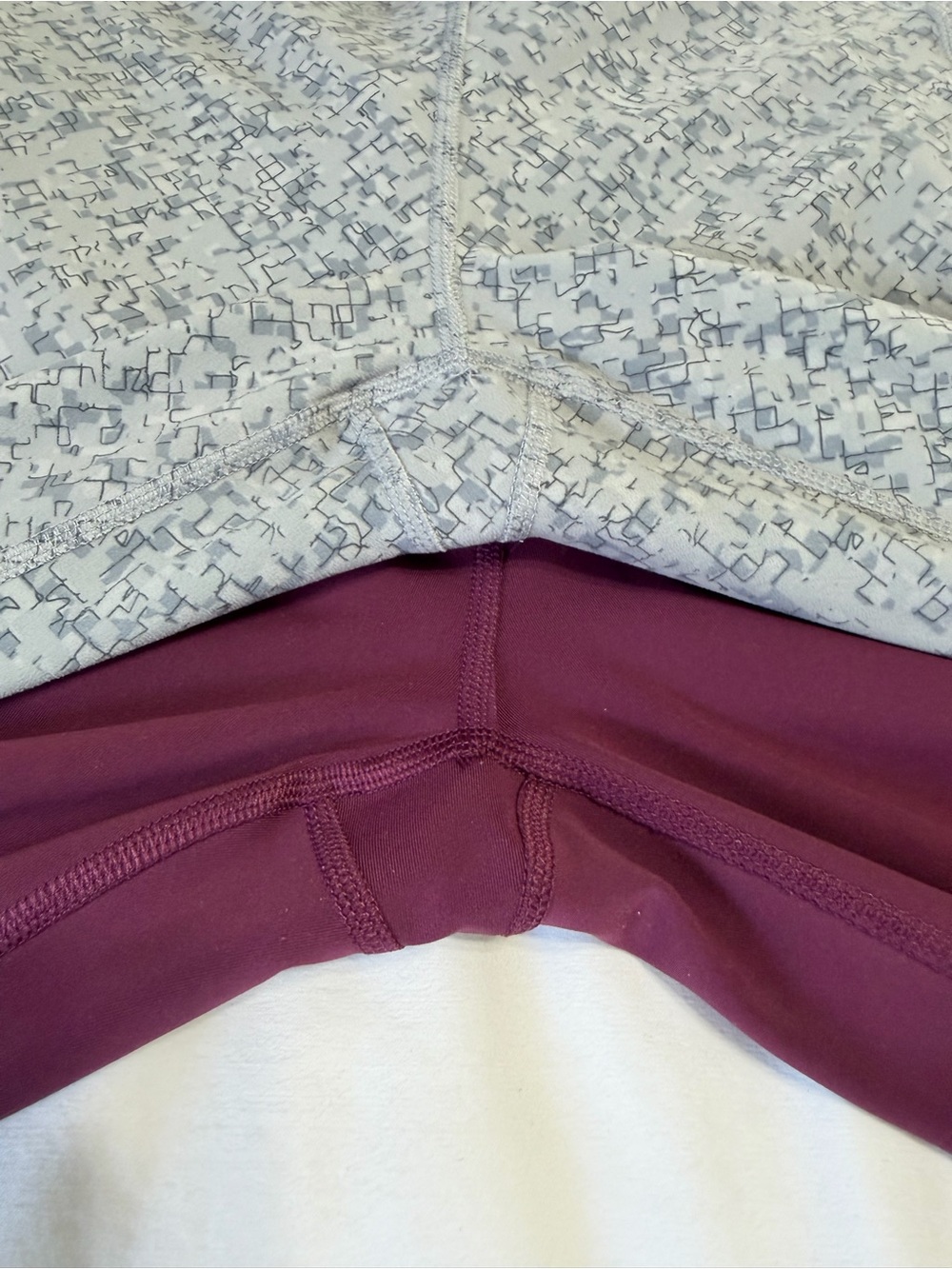 Spyder Active Lot 2 Women L Leggings Long Sleeve Athletic Workout Set Purple - Picture 6 of 6